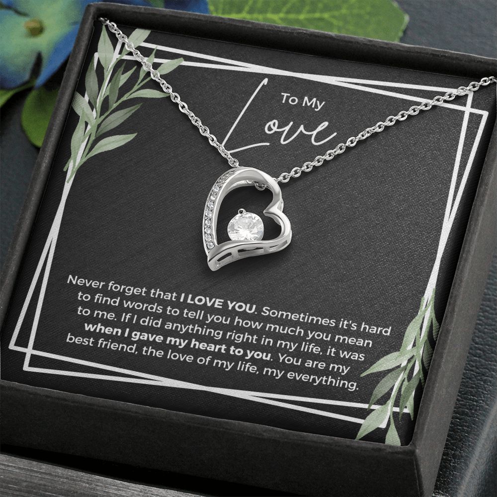 Soulmate Gift | Love Of My Life Necklace 0772T10F