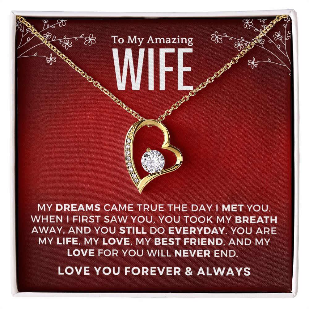 Gift For Wife | Dreams Came True Necklace 0742T4F