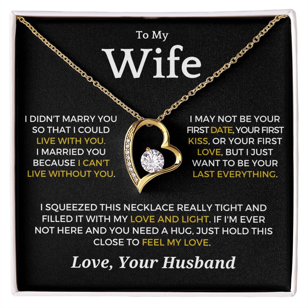 Gift For Wife | Last Everything Necklace 0774T1F