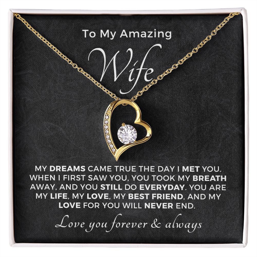 Gift For Wife | Dreams Came True Necklace 0742T1F