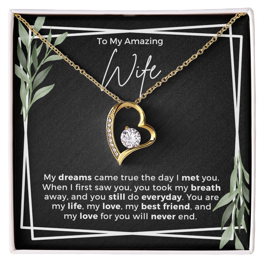 Gift For Wife | Dreams Came True Necklace 0742T10F