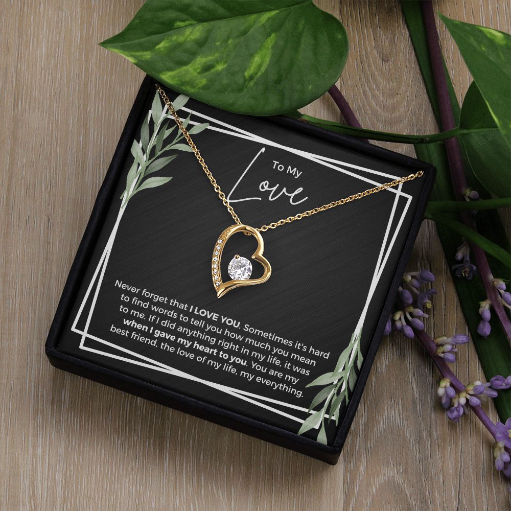 Soulmate Gift | Love Of My Life Necklace 0772T10F