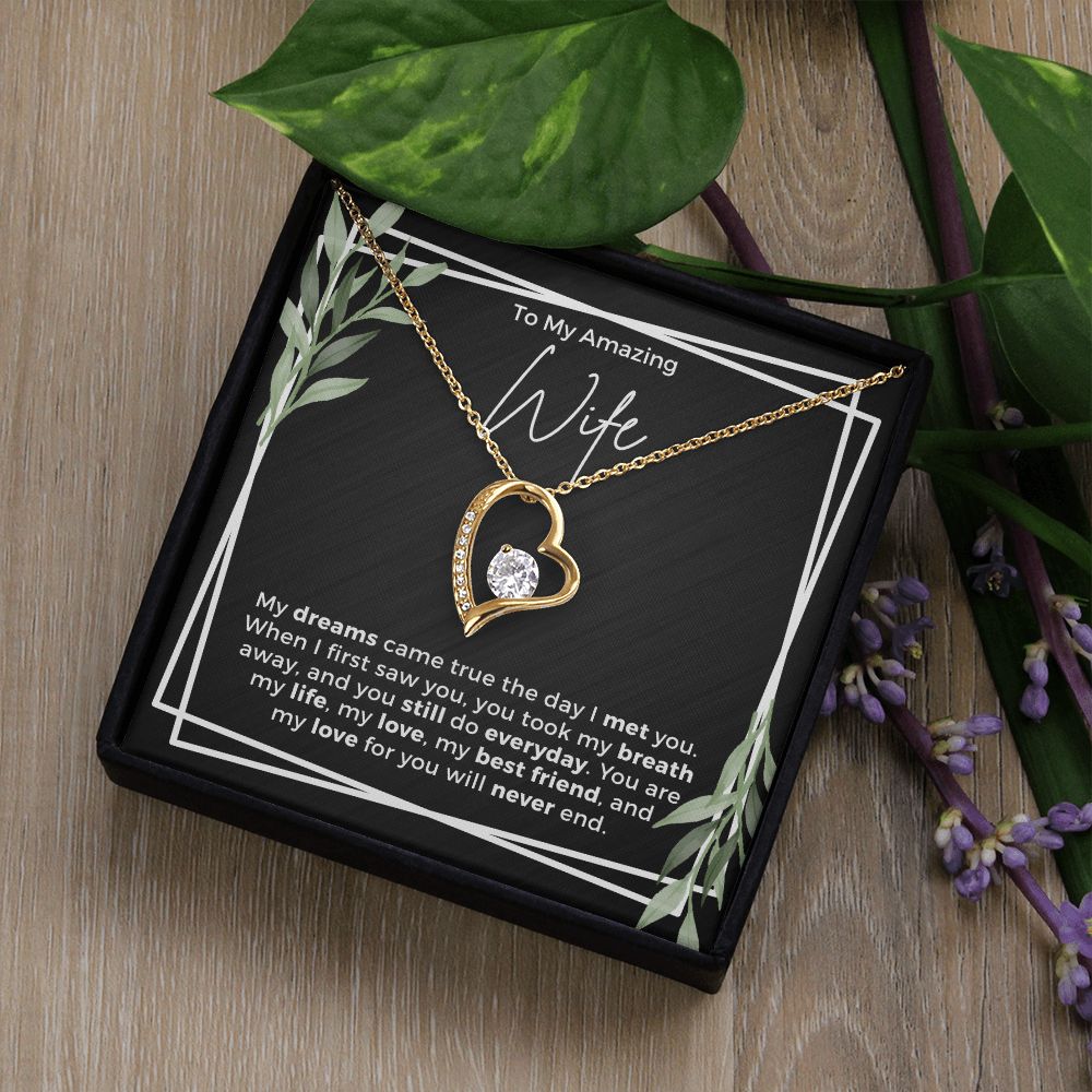 Gift For Wife | Dreams Came True Necklace 0742T10F