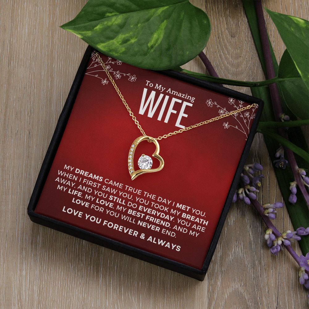 Gift For Wife | Dreams Came True Necklace 0742T4F