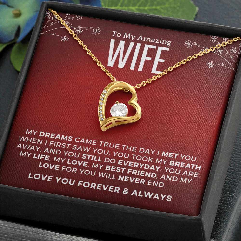Gift For Wife | Dreams Came True Necklace 0742T4F