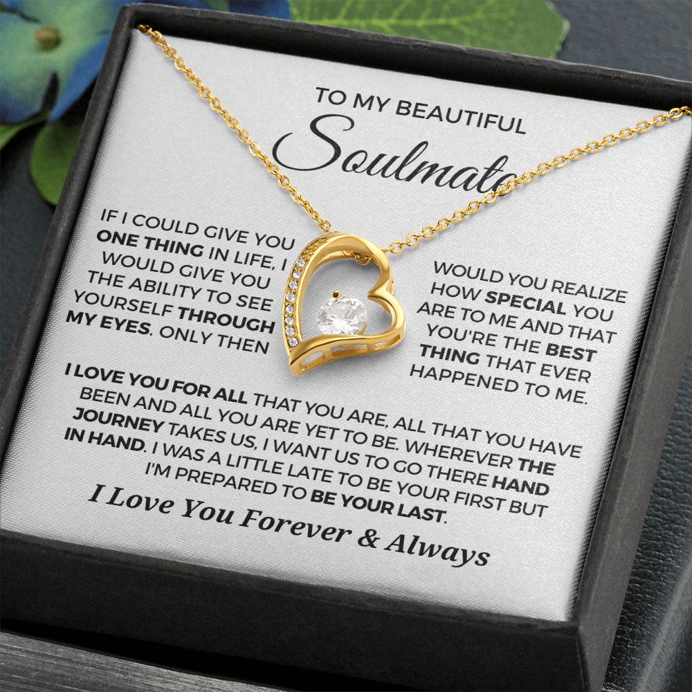 Soulmate Gift | Best Thing Necklace 0746T1F