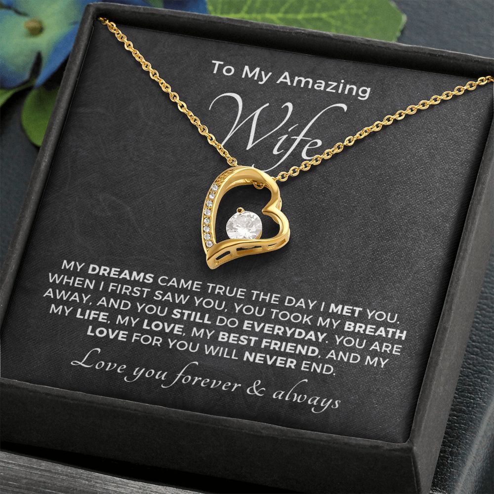 Gift For Wife | Dreams Came True Necklace 0742T1F