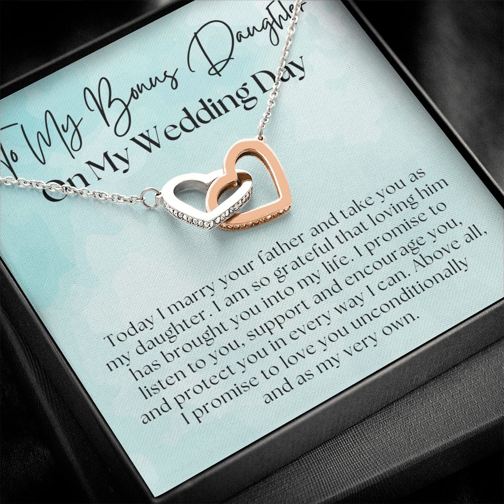 Stepdaughter Wedding Gift | Promise Necklace 0634T11