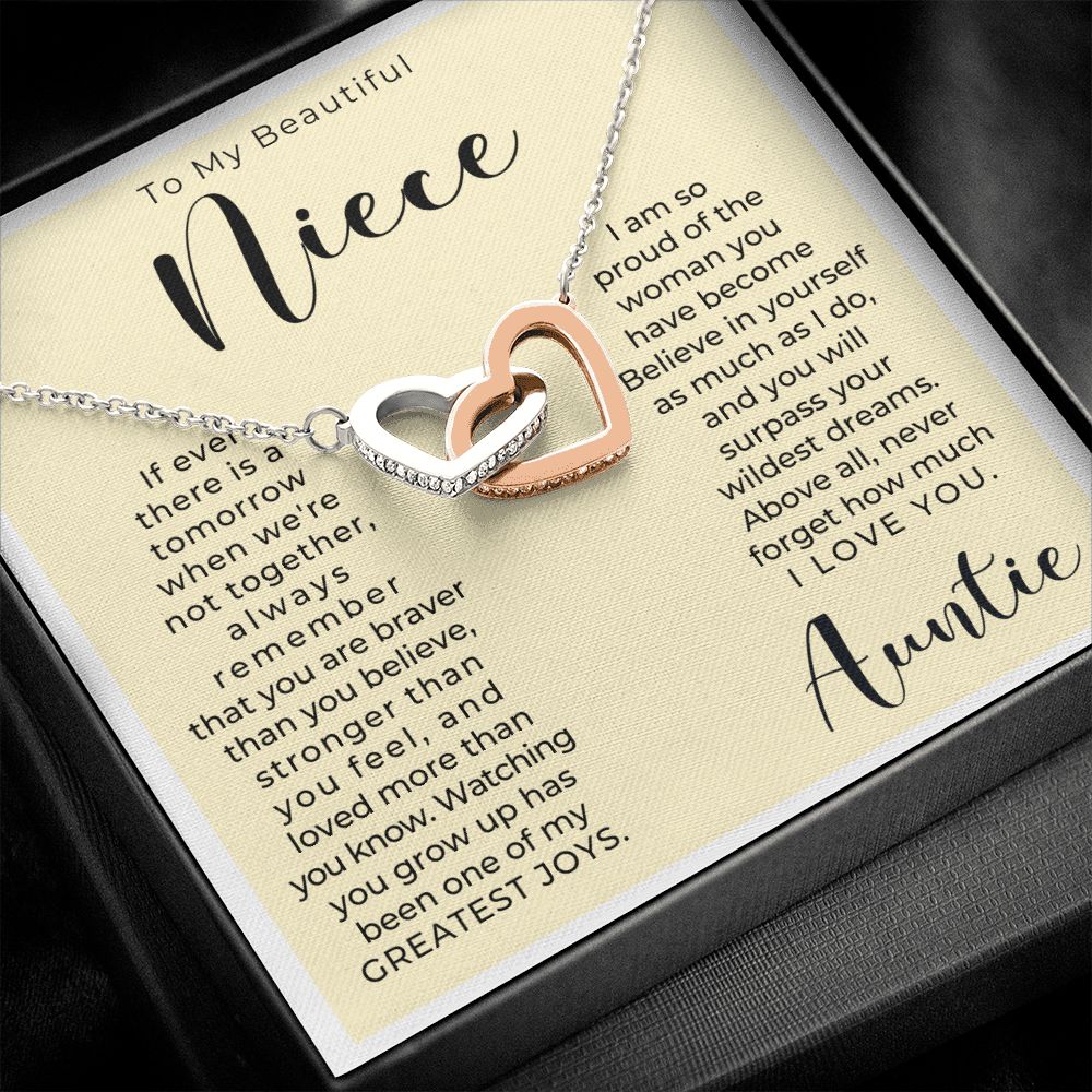 Niece Gift From Aunt | Greatest Joy Necklace 0629T4