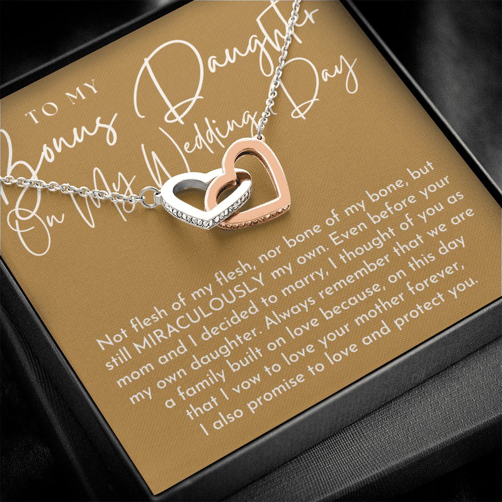 Stepdaughter Wedding Gift | On This Day Necklace 0638T3