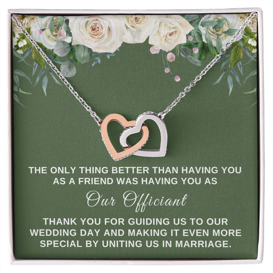 Officiant Proposal Gift | Having You Necklace 0588T4