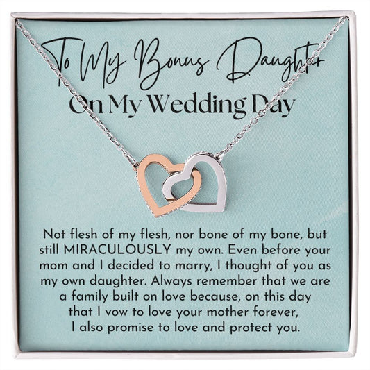 Stepdaughter Wedding Gift | On This Day Necklace 0638T6