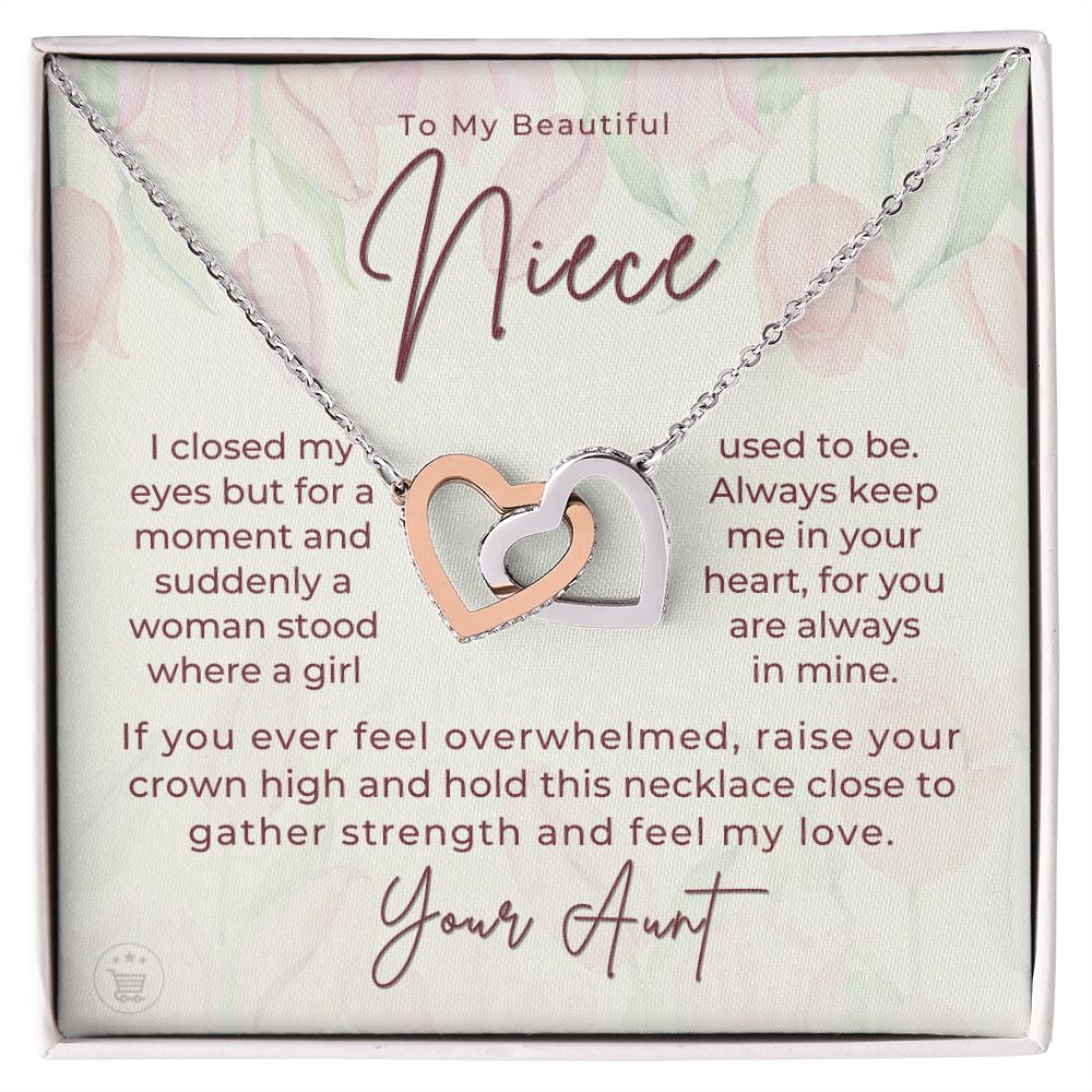 Niece Gift From Aunt | In My Heart Necklace 0632T6