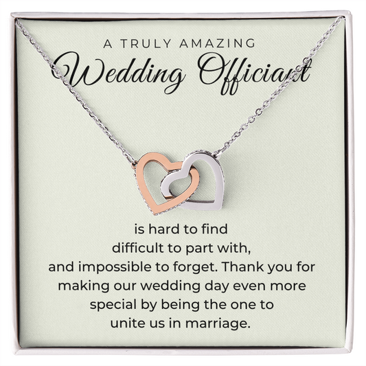 Officiant Proposal Gift | The One Necklace 0586T7