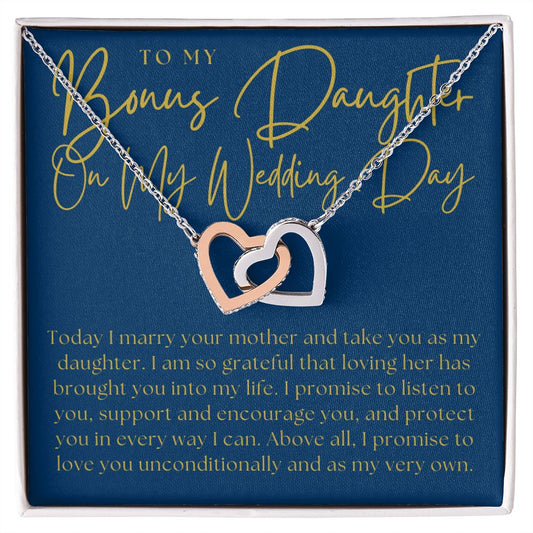 Stepdaughter Wedding Gift | Promise Necklace 0633T6