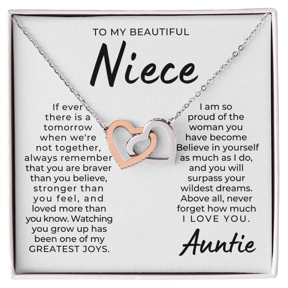 Niece Gift From Aunt | Greatest Joy Necklace 0629T1