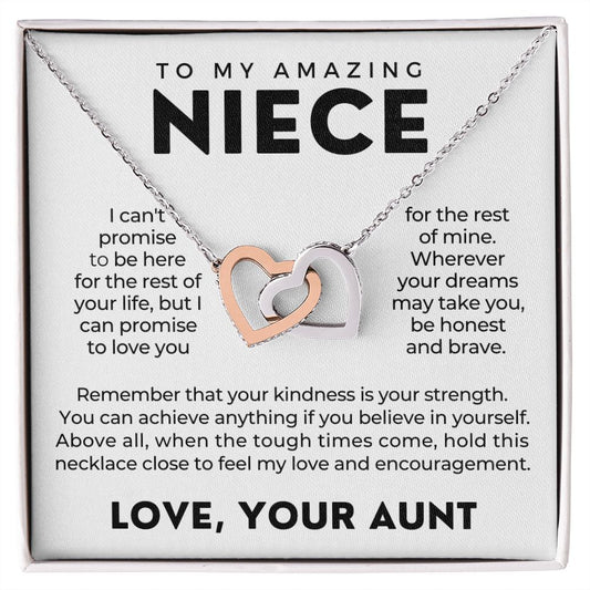 Niece Gift From Aunt | My Promise Necklace 0630T9