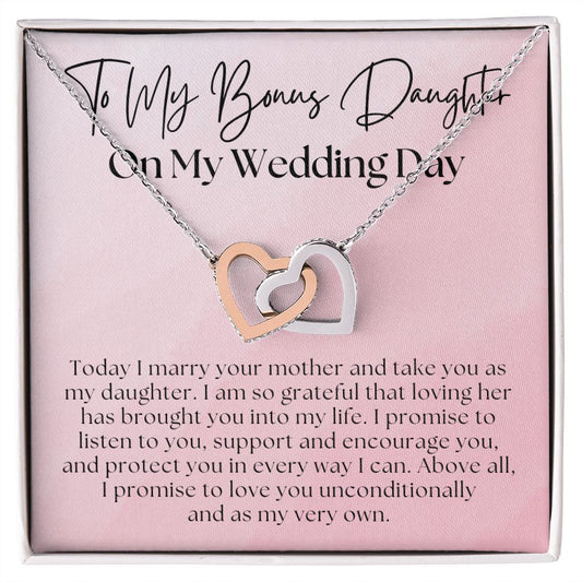 Stepdaughter Wedding Gift | Promise Necklace 0633T9