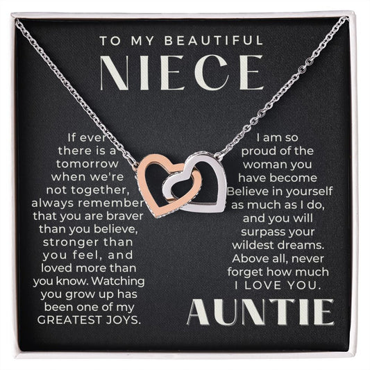 Niece Gift From Aunt | Greatest Joy Necklace 0629T8