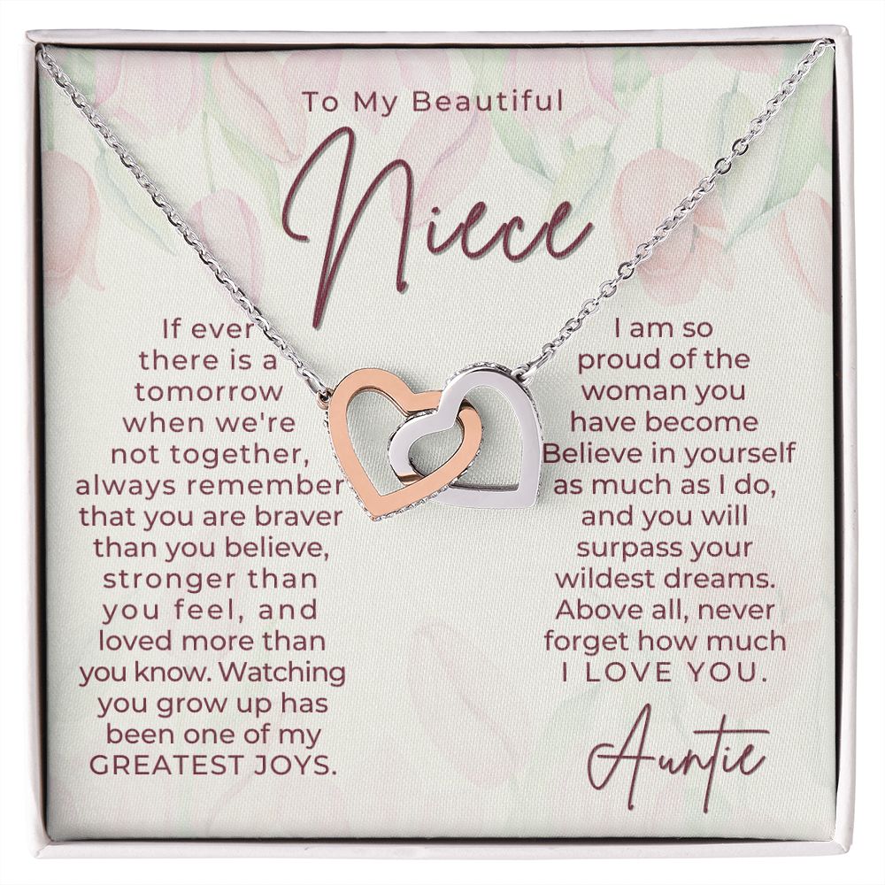 Niece Gift From Aunt | Greatest Joy Necklace 0629T6