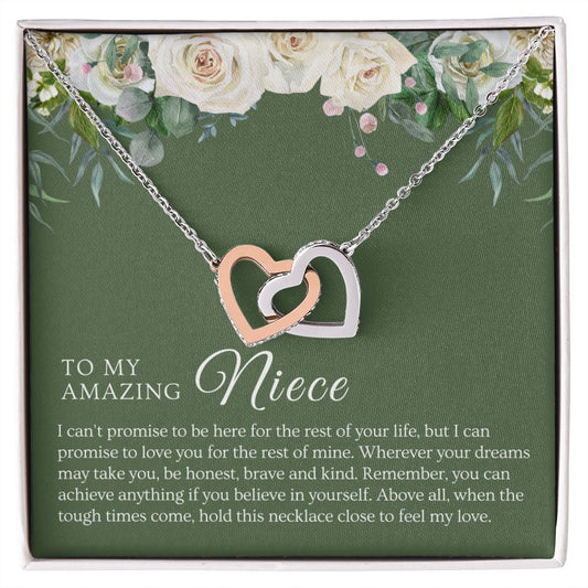 Niece Gift From Aunt | My Promise Necklace 0630T11