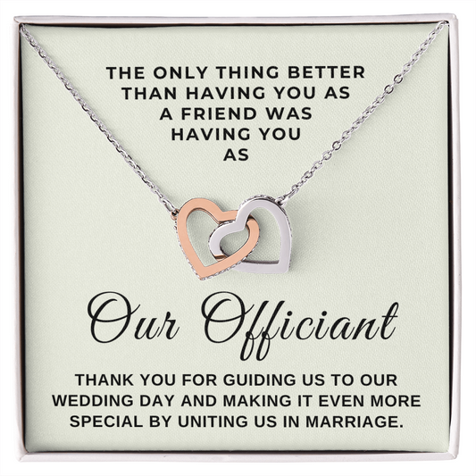 Officiant Proposal Gift | Having You Necklace 0588T7