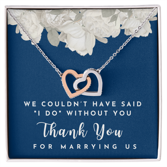 Officiant Gift | Thank You Necklace 0587T3