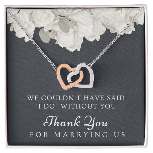 Officiant Gift | Thank You Necklace 0587T2