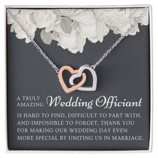 Officiant Proposal Gift | The One Necklace 0586T2
