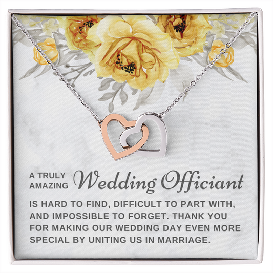 Officiant Proposal Gift | The One Necklace 0586T1