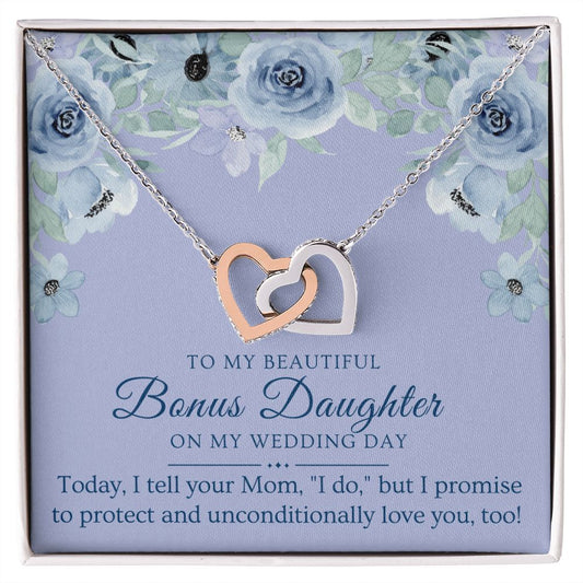 Stepdaughter Wedding Gift | Promise Necklace 0639T3