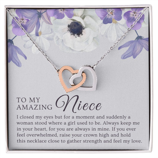 Niece Gift From Aunt | My Love Necklace 0628T14