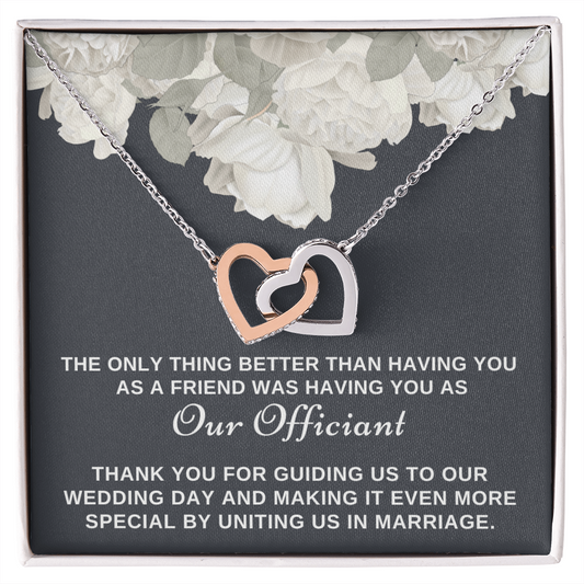 Officiant Proposal Gift | Having You Necklace 0588T2