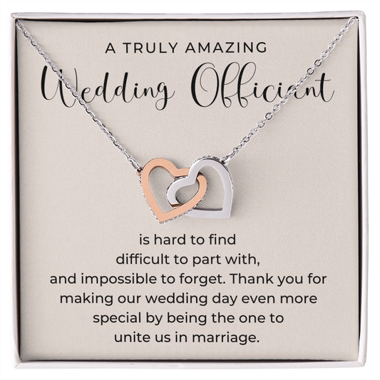 Officiant Proposal Gift | The One Necklace 0586T6
