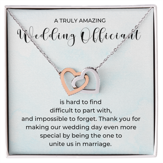 Officiant Proposal Gift | The One Necklace 0586T8