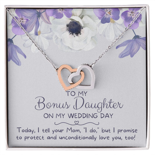 Stepdaughter Wedding Gift | Promise Necklace 0639T6