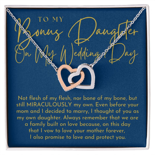 Stepdaughter Wedding Gift | On This Day Necklace 0638T2