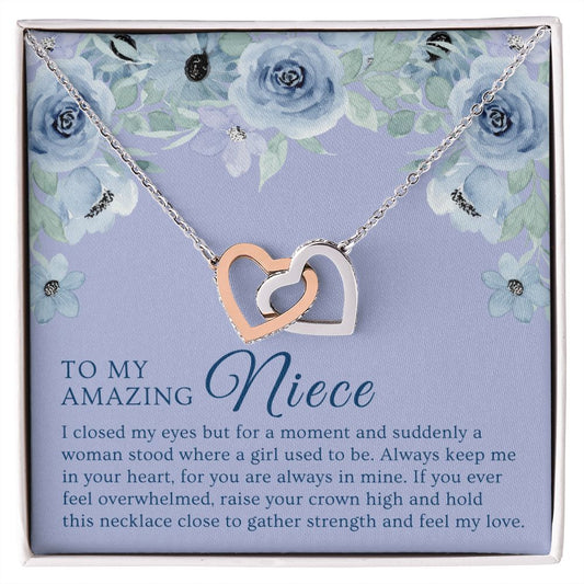 Niece Gift From Aunt | In My Heart Necklace 0632T13