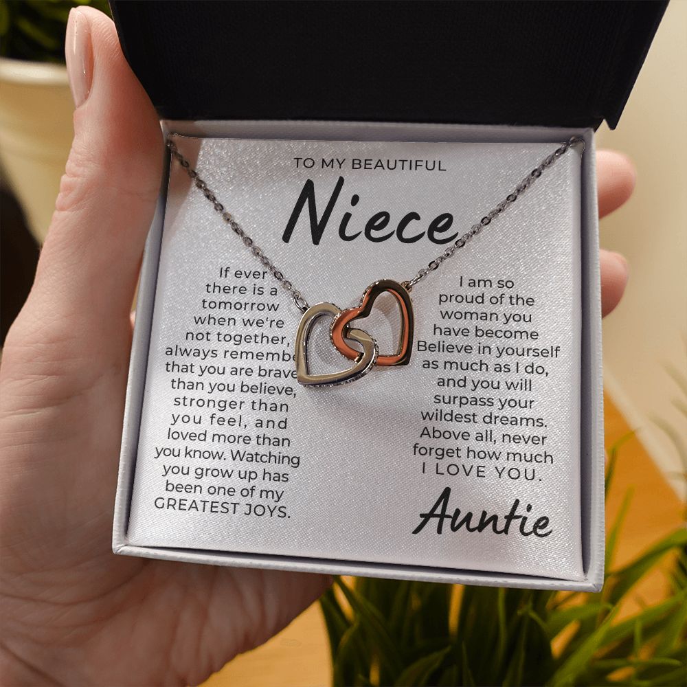 Niece Gift From Aunt | Greatest Joy Necklace 0629T1