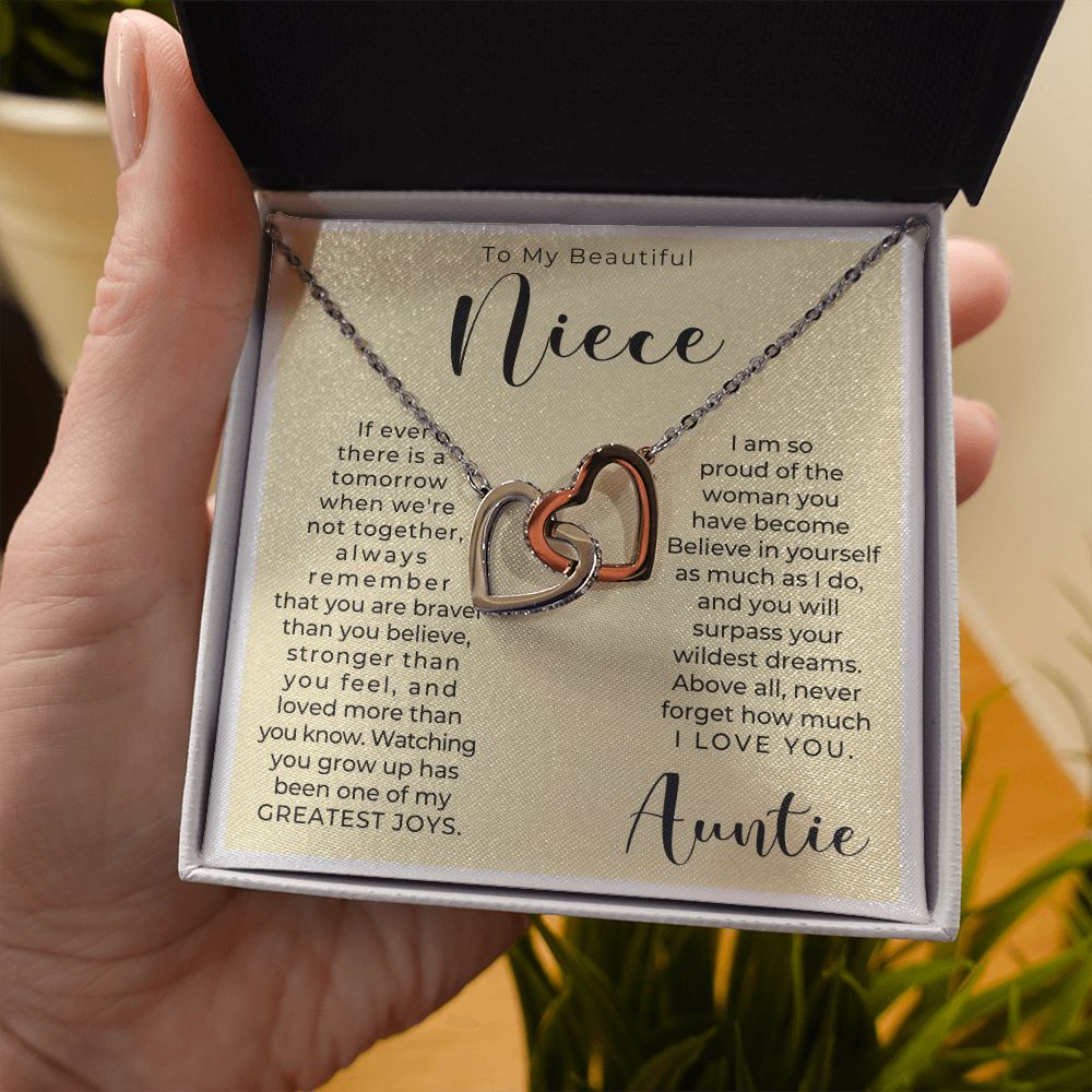 Niece Gift From Aunt | Greatest Joy Necklace 0629T4