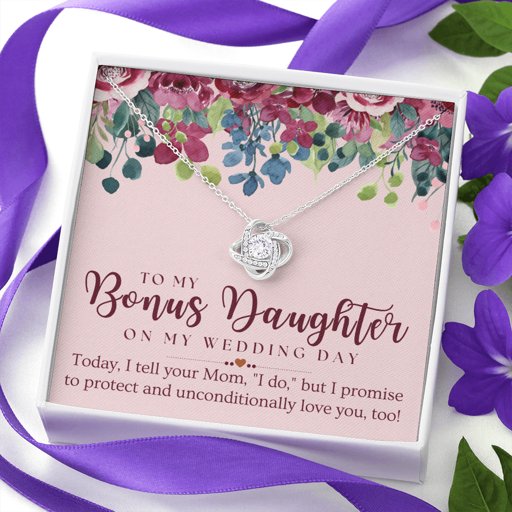 Stepdaughter Wedding Gift | Promise Necklace 0556T1