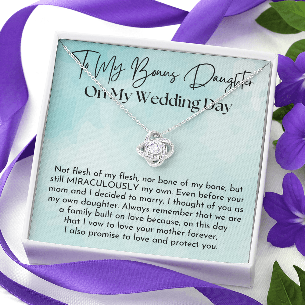 Stepdaughter Wedding Gift | On This Day Necklace 0555T7