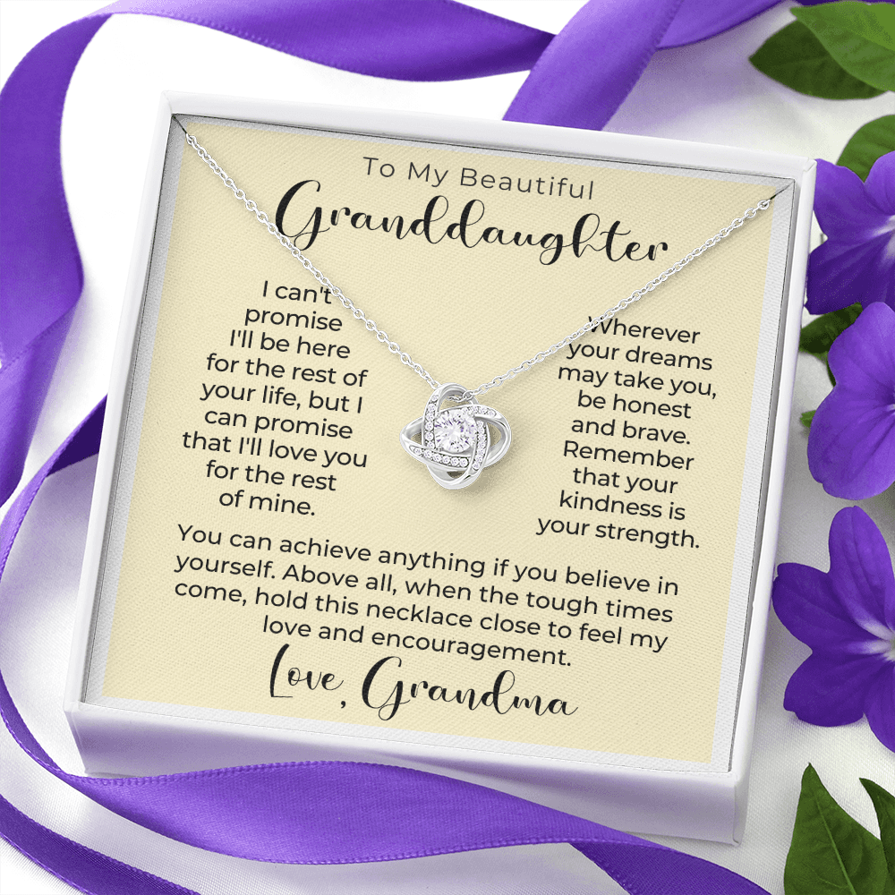 Granddaughter Gift | My Promise Necklace 0546T6