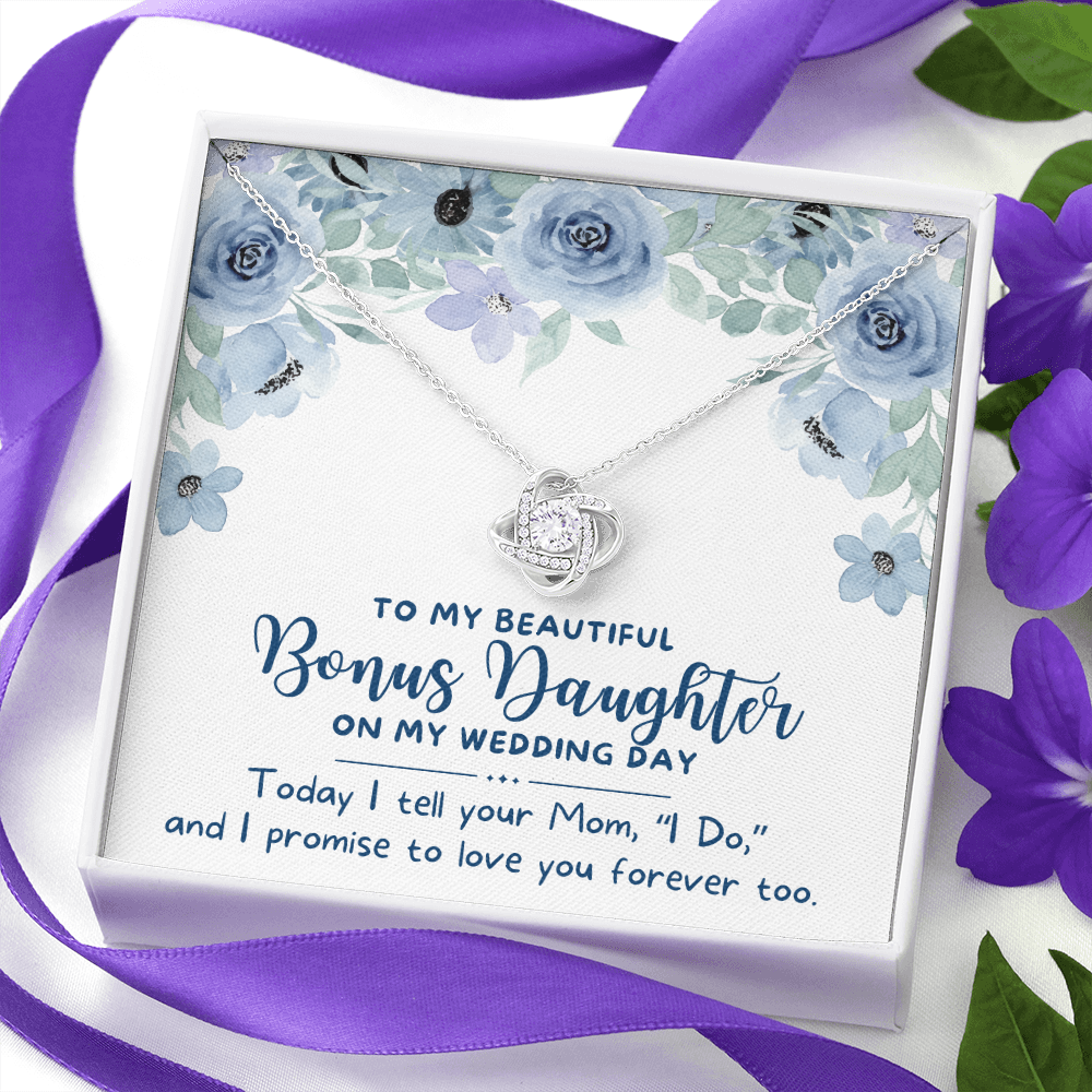 Stepdaughter Wedding Gift | Forever Necklace 0552T4