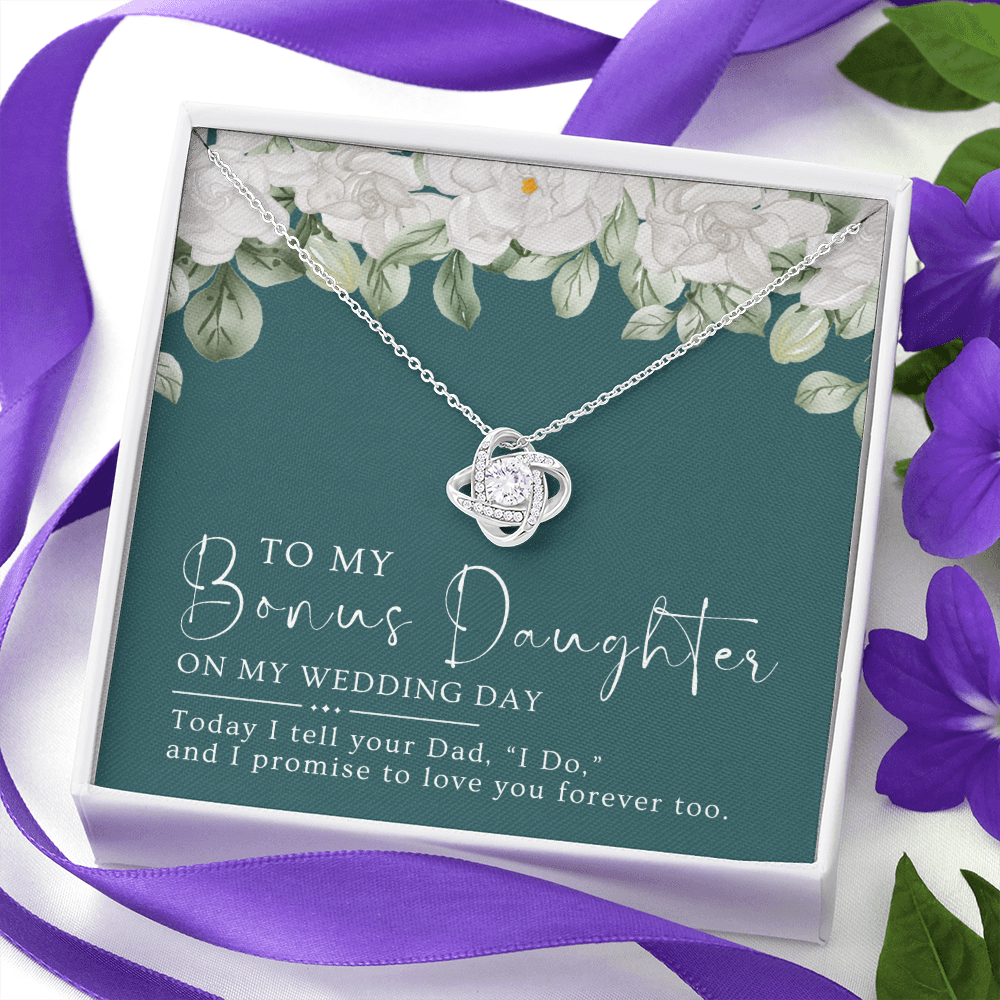 Stepdaughter Wedding Gift | Forever Necklace 0553T9