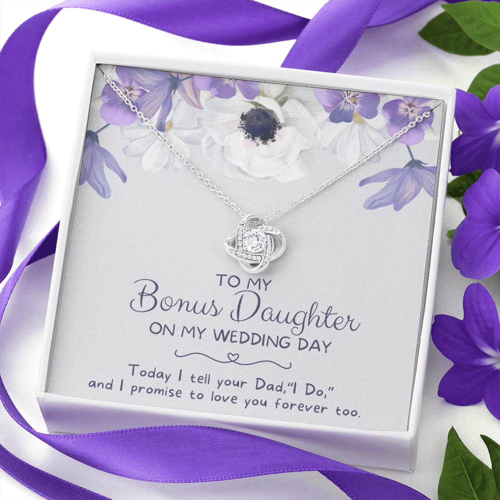 Stepdaughter Wedding Gift | Forever Necklace 0553T6