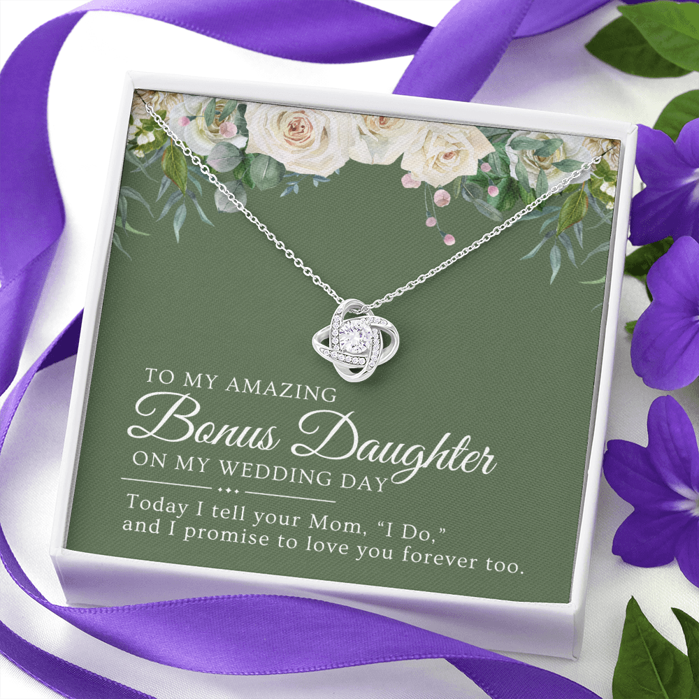 Stepdaughter Wedding Gift | Forever Necklace 0552T5