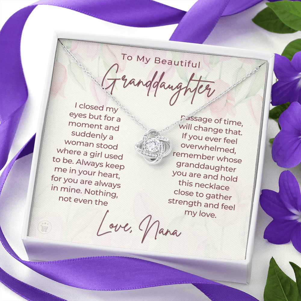 Granddaughter Gift | In My Heart Necklace 0545T9