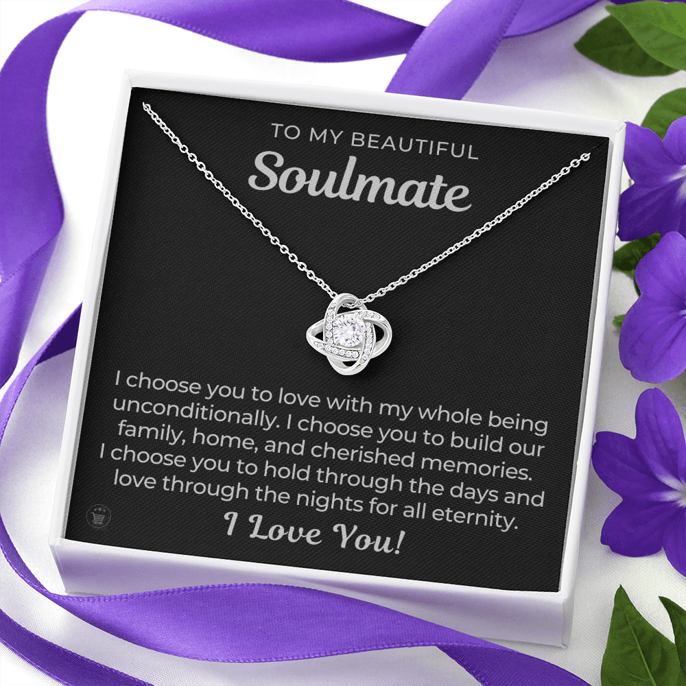 Soulmate Gift | I Choose Necklace 0535T9
