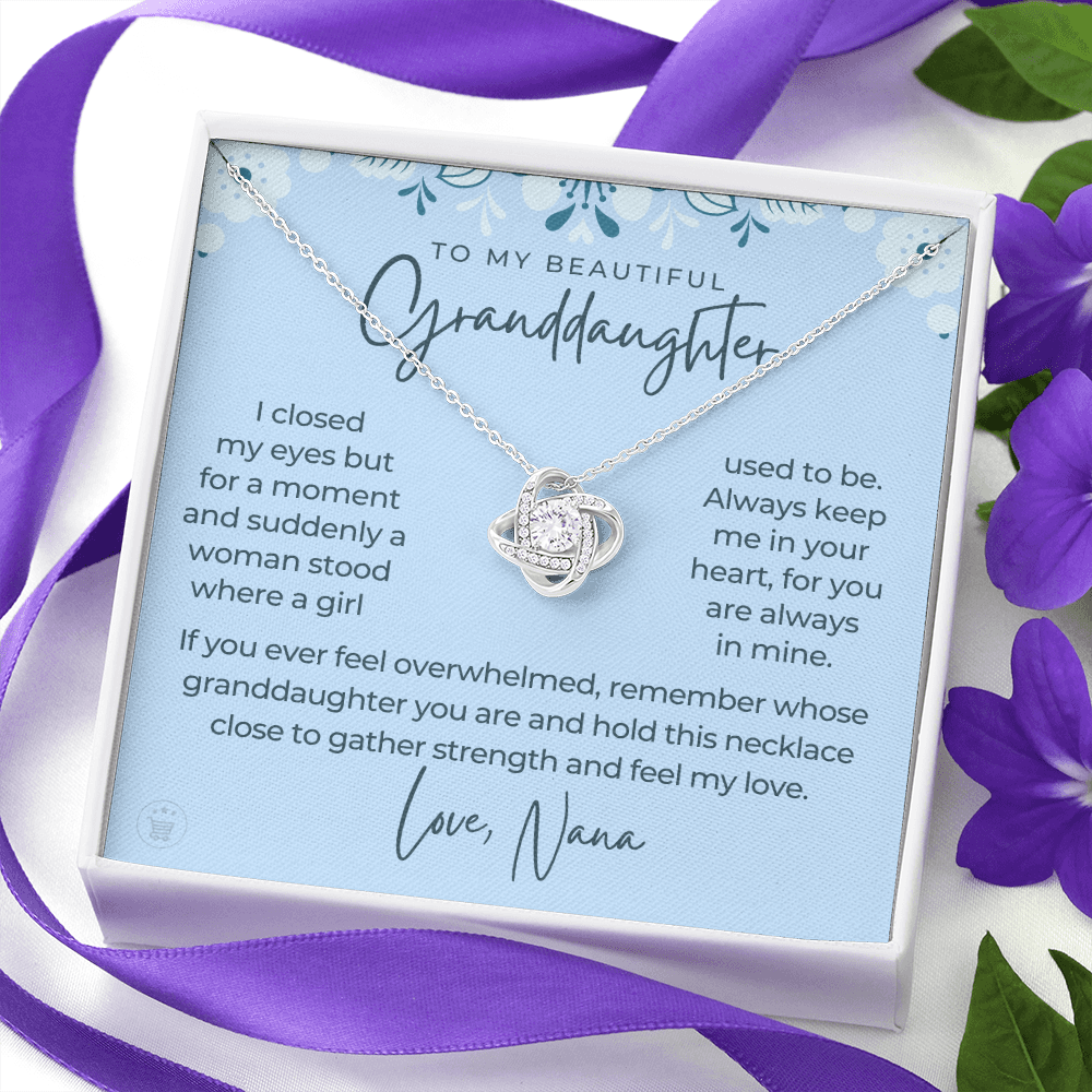 Granddaughter Gift | In My Heart Necklace 0545T12